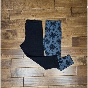 BUNDLE: TWO leggings size L
